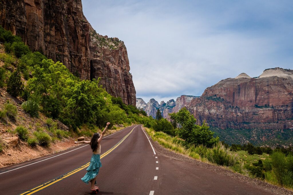 road, highway, path, mountains, sky, travel, clouds, target, nature, landscape, highway, target, target, target, target, target