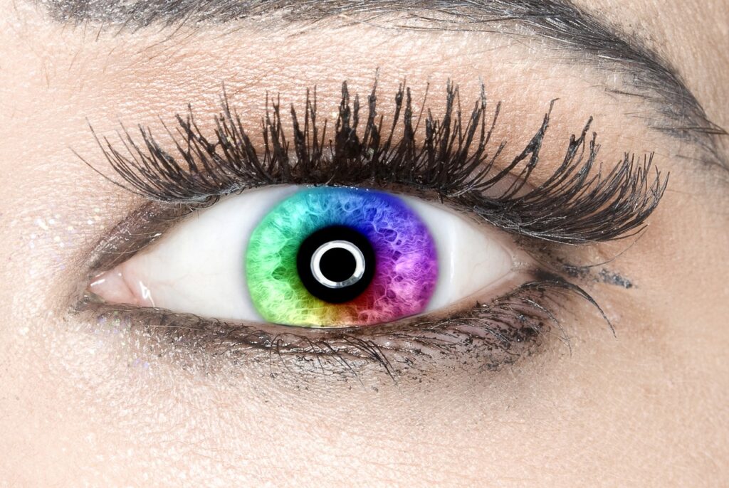 eye, iris, rainbow colors, beautiful, close-up, eyebrows, eyelashes, female, skin, woman, young, girl, make-up, iris, iris, iris, iris, iris, rainbow colors, rainbow colors, rainbow colors, eyelashes, skin